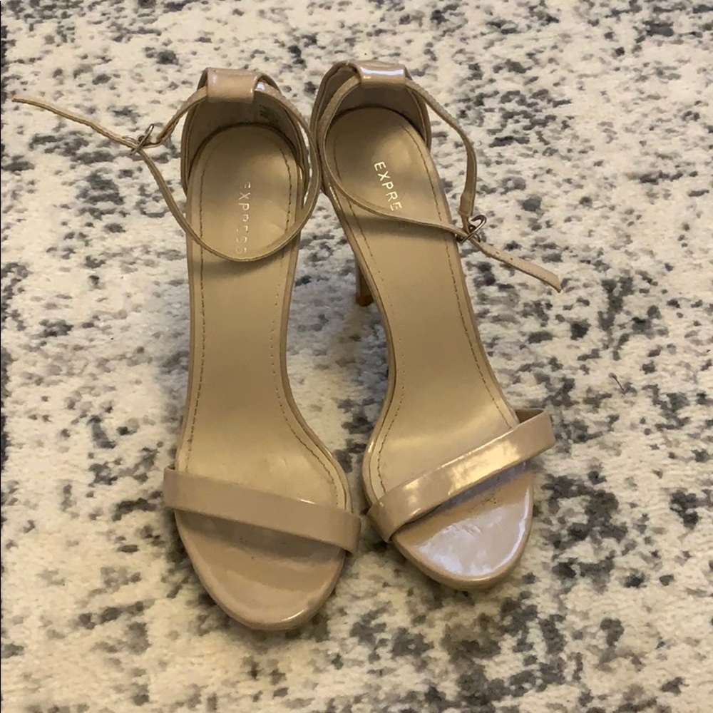 Express ankle strap heels